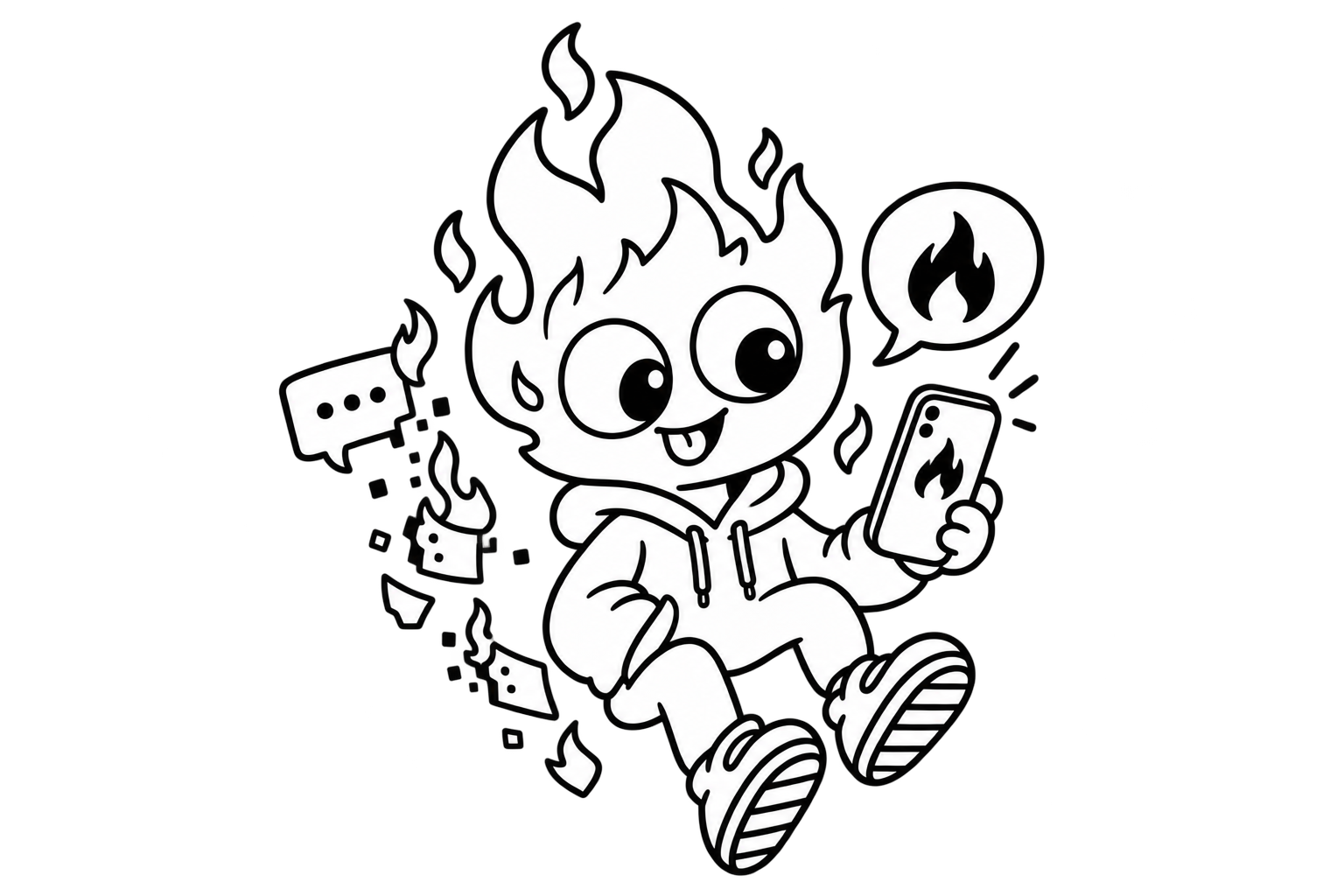 Burn Chat Logo